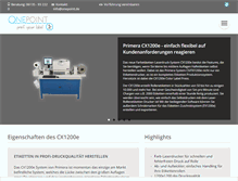 Tablet Screenshot of cx1200e.de